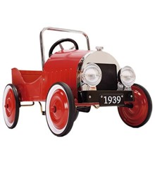 Coche de pedales Clásico Rojo