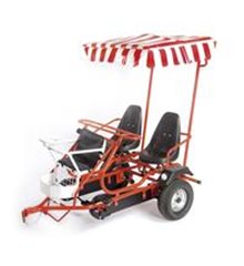 Kart a pedales remolque Tender