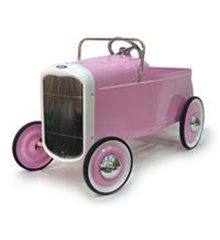 Coche pedales Camión Rosa Ford