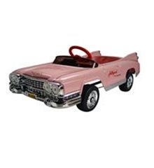 Coche de pedales Hollywood rosa
