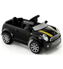 Coche de pedales Mini Cooper S Negro