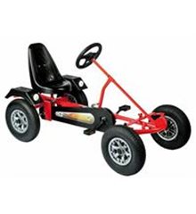 Kart de pedales Classic ZF rojo