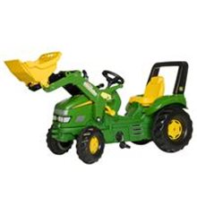 Tractor John Deere X-Trac con pala delantera