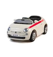 Coche eléctrico para niños Style 500 Blanco con control parental