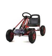 AGOTADO Kart de pedales A15 con neumáticos a presión.