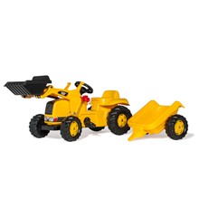 Tractor CAT c/remolque y pala